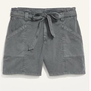 Old Navy High-Waisted Twill Workwear Shorts 4.5” Inseam NEW Size XXL
